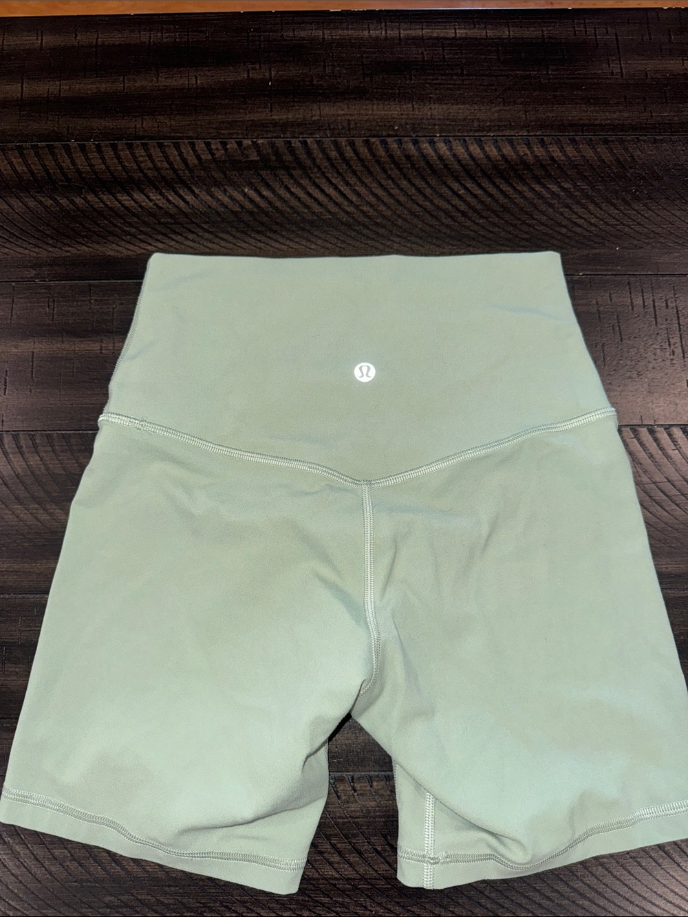 lululemon athletica Align High-Rise 6" Short in Palm Court (Light Sage)
